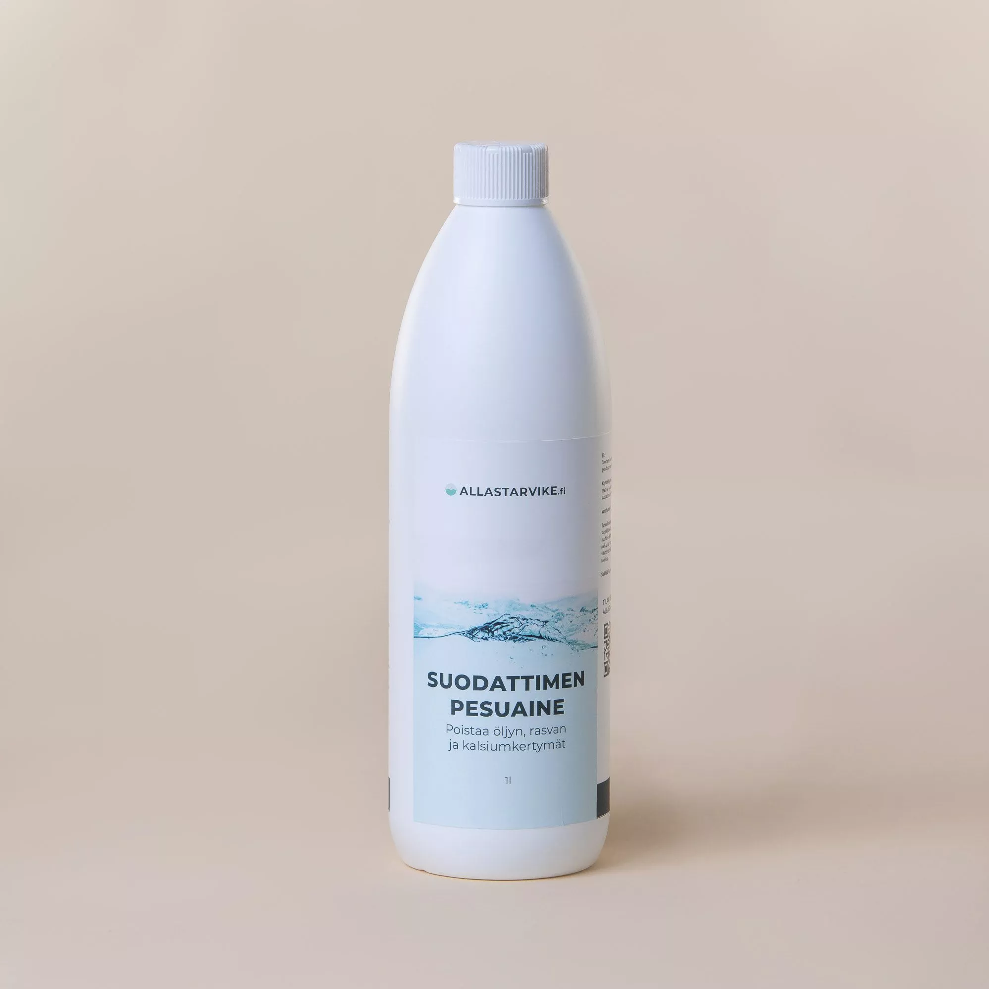 Suodattimen pesuaine